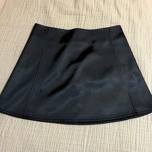 Zara satin mini skirt